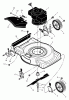 Murray 22105B - 22" Walk-Behind Mower (2000) Ersatzteile Mower Housing Assembly