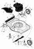 Murray 22105x30A - 22" Walk-Behind Mower (2002) Ersatzteile Mower Housing Assembly