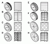 Murray 22106A - 22" Walk-Behind Mower (1998) Ersatzteile Wheels And Tires