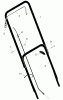 Murray 22107A - 22" Walk-Behind Mower (1998) Ersatzteile Handle Assembly