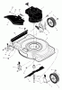 Murray 22107C - 22" Walk-Behind Mower (2001) Ersatzteile Mower Housing Assembly