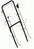 Murray 22213A - 22" Walk-Behind Mower (1997) Ersatzteile Handle Assembly