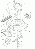 Murray 22213A - 22" Walk-Behind Mower (1997) Ersatzteile Mower Deck Assembly
