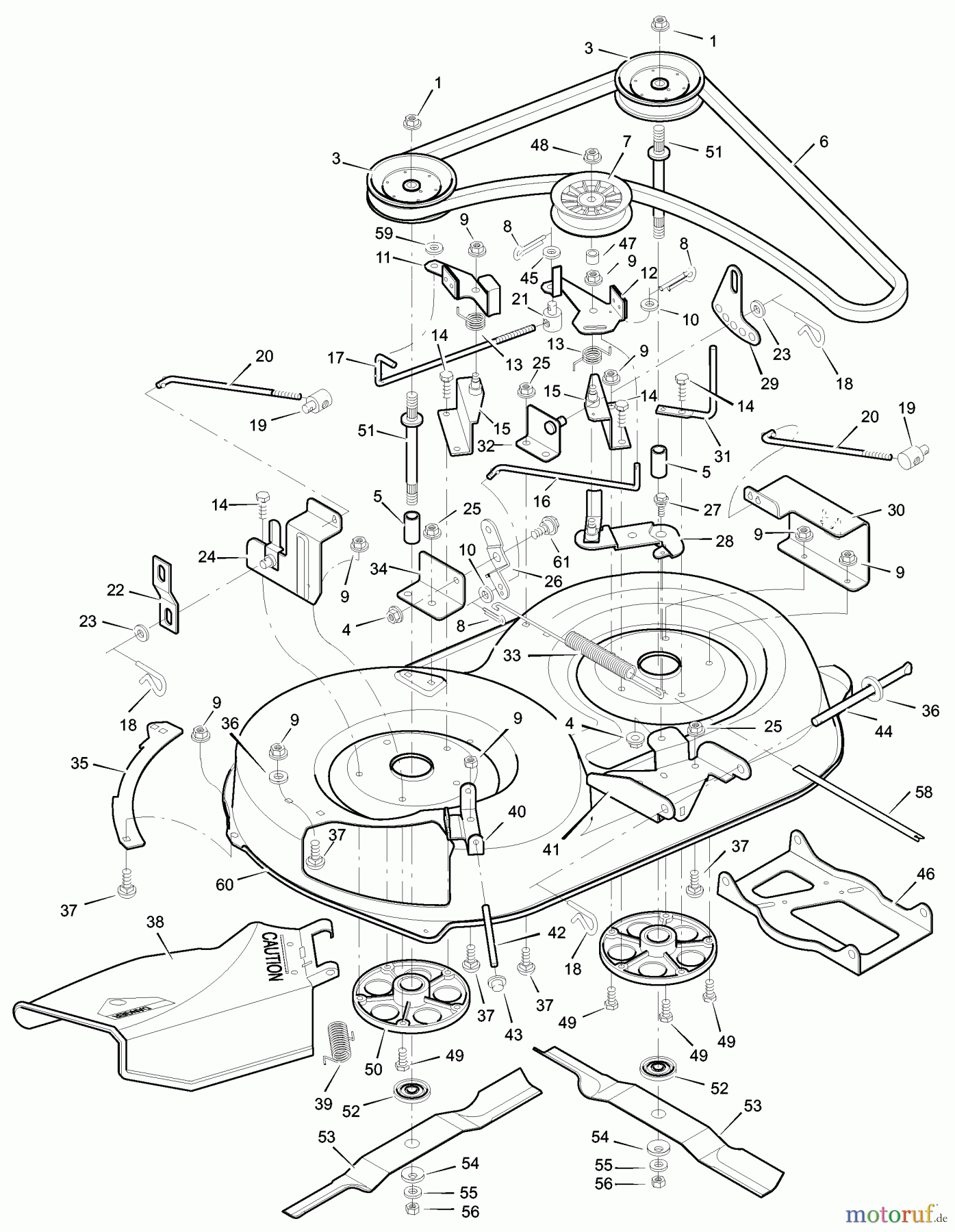  Murray Rasen- und Gartentraktoren 387001x00A - Murray 38