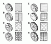 Murray 22256A - 22" Walk-Behind Mower (1997) Ersatzteile Wheels & Tires