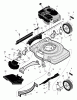 Murray 22265x31E - Scotts 22" Walk-Behind Mower (2004) (Home Depot) Ersatzteile Mower Housing Assembly