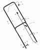 Murray 22265x8A - Scotts 22" Walk-Behind Mower (2000) (Home Depot) Ersatzteile Handle Assembly