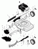 Murray 22265x8G - Scotts 22" Walk-Behind Mower (2002) (Home Depot) Ersatzteile Mower Housing Assembly