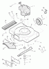 Murray 22276A - 22" Walk-Behind Mower (1996) Ersatzteile Mower Housing Assembly
