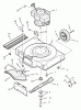 Murray 22295x192A - B&S/ 22" Walk-Behind Mower (1997) (Walmart) Ersatzteile Mower Housing Assembly