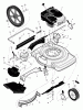 Murray 22315x8C - Scotts 22" Walk-Behind Mower (2001) (Home Depot) Ersatzteile Mower Housing Assembly