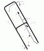 Murray 22315x8D - Scotts 22" Walk-Behind Mower (2002) (Home Depot) Ersatzteile Handle Assembly