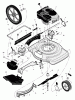 Murray 22315x8E - Scotts 22" Walk-Behind Mower (2002) (Home Depot) Ersatzteile Mower Housing Assembly