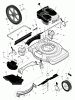 Murray 22315x8F - Scotts 22" Walk-Behind Mower (2002) (Home Depot) Ersatzteile Mower Housing Assembly