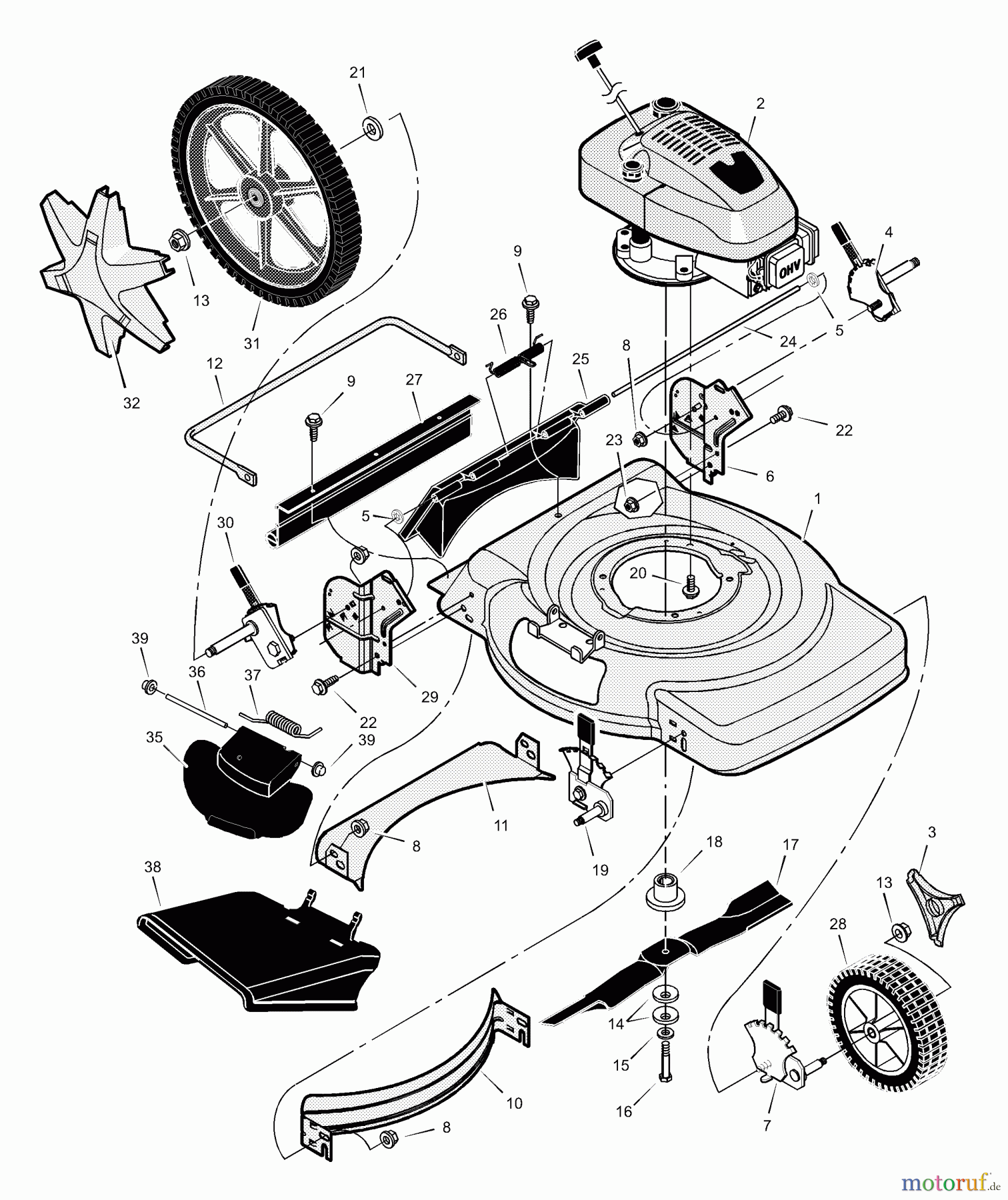  Murray Rasenmäher 223230x683C - Stanley 22
