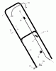 Murray 223310x199A - B&S/ 22" Walk-Behind Mower (2005) (AAFES) Ersatzteile Handle Assembly
