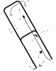 Murray 223310x24D - B&S/ 22" Walk-Behind Mower (2005) (Meijer) Ersatzteile Handle Assembly