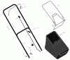 Murray 223310x83A - B&S/ 22" Walk-Behind Mower (2004) (Walmart) Ersatzteile Handle & Bag Assembly