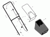 Murray 223310x8B - Scotts 22" Walk-Behind Mower (2004) (Home Depot) Ersatzteile Handle & Bag Assembly