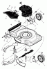 Murray 22405x199B - B&S/ 22" Walk-Behind Mower (2000) (AAFES) Ersatzteile Mower Housing Assembly