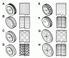 Murray 22405x8A - Scotts 22" Walk-Behind Mower (1998) (Home Depot) Ersatzteile Wheels And Tires