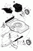 Murray 22405x92A - B&S/ 20" Walk-Behind Mower (1998) (Walmart) Ersatzteile Mower Housing Assembly