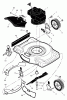 Murray 22408A - 22" Walk-Behind Mower (1998) Ersatzteile Mower Housing Assembly