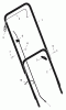 Murray 22408B - 22" Walk-Behind Mower (2000) Ersatzteile Handle Assembly