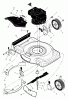 Murray 22408D - 22" Walk-Behind Mower (2002) Ersatzteile Mower Housing Assembly