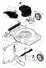Murray 224110x8NA - Scotts 22" Walk-Behind Mower (2003) (Home Depot) Ersatzteile Mower Housing Assembly