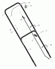 Murray 22415x194A - B&S/ 22" Walk-Behind Mower (2000) (Walmart) Ersatzteile Handle Assembly