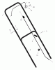 Murray 22415x31B - Scotts 22" Walk-Behind Mower (2002) (Home Depot) Ersatzteile Handle Assembly