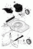 Murray 22415x8C - Scotts 22" Walk-Behind Mower (2002) (Home Depot) Ersatzteile Mower Housing Assembly