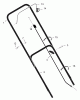 Murray 22415x92B - B&S/ 22" Walk-Behind Mower (2000) (Walmart) Ersatzteile Handle Assembly