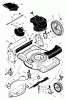 Murray 22446x8A - Scotts 22" Walk-Behind Mower (1998) (Home Depot) Ersatzteile Mower Housing Assembly