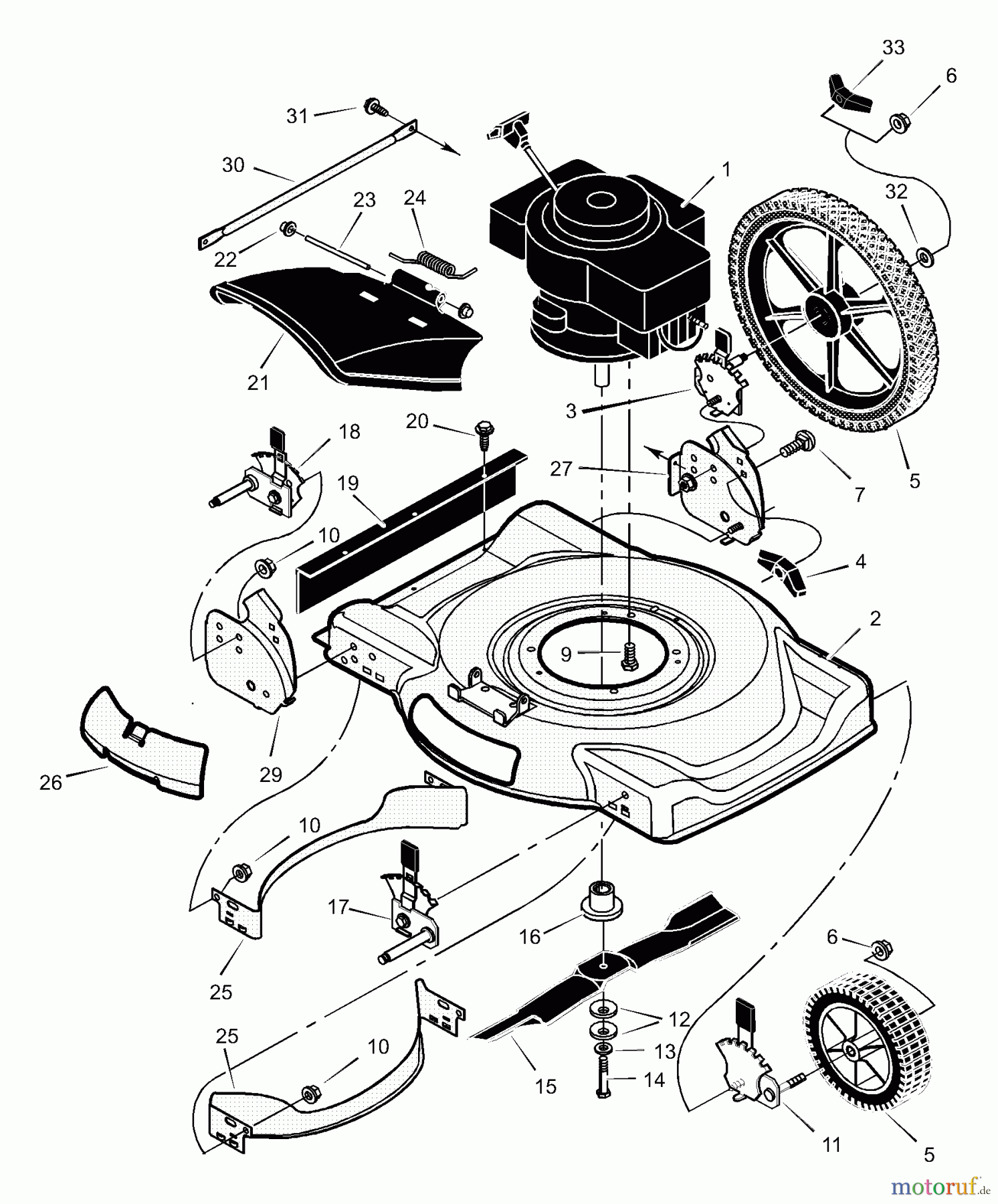 Murray Rasenmäher 22506x30B - Murray 22
