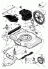 Murray 22506x9A - B&S/ 22" Walk-Behind Mower (1998) (Montgomery Wards) Ersatzteile Mower Housing Assembly