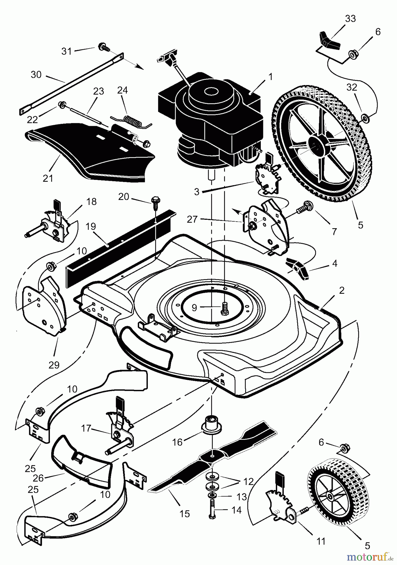  Murray Rasenmäher 22508A - Murray 22