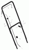 Murray 22508x81B - Yard King 22" Walk-Behind Mower (2002) Ersatzteile Handle Assembly