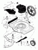 Murray 225111x194A - B&S/ 22" Walk-Behind Mower (2001) (Walmart) Ersatzteile Mower Housing Assembly