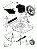 Murray 225111x194B - B&S/ 22" Walk-Behind Mower (2001) (Walmart) Ersatzteile Mower Housing Assembly
