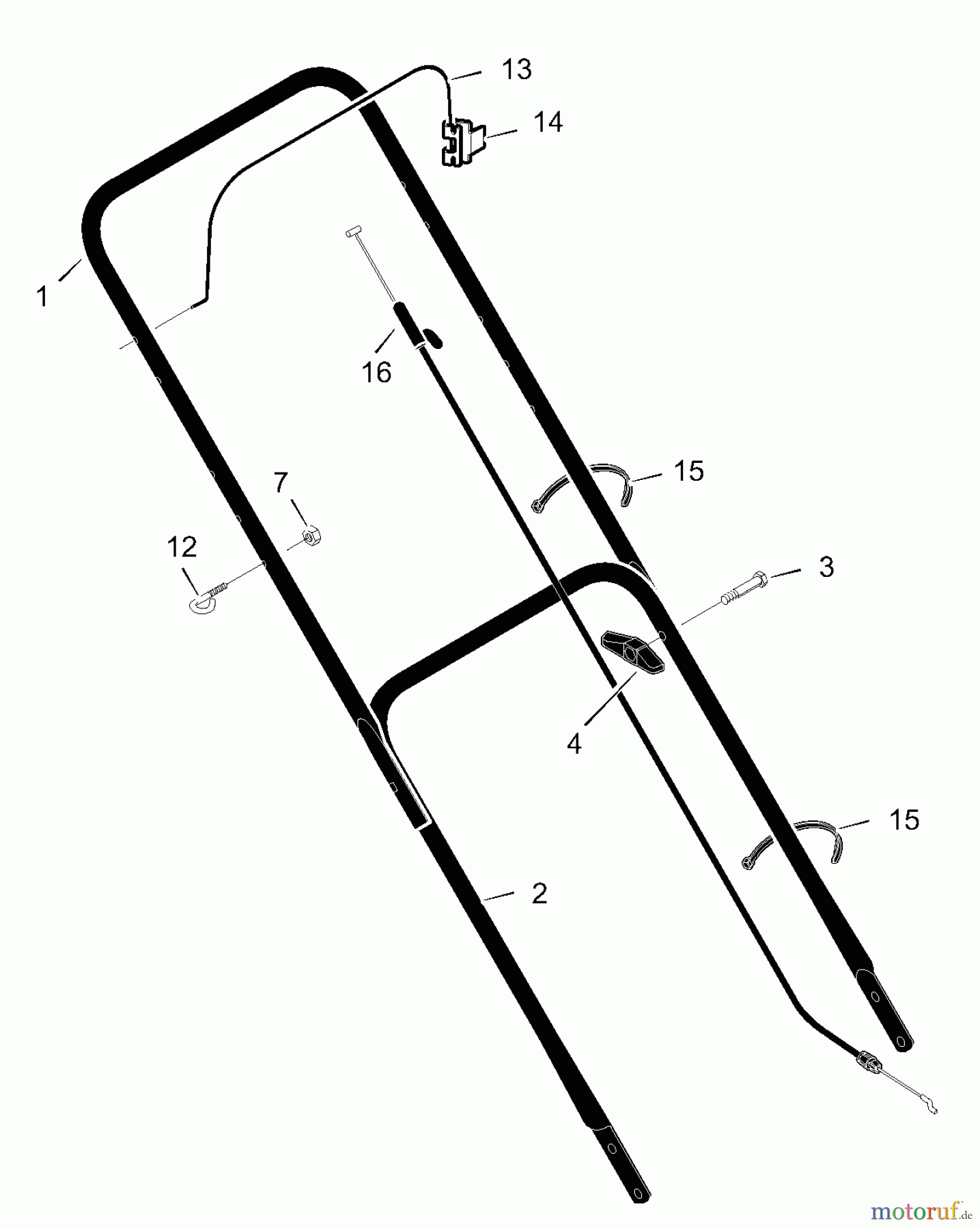 Murray Rasenmäher 22515x92A - B&S/Murray 22