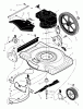 Murray 22516x92B - B&S/ 22" Walk-Behind Mower (2000) (Walmart) Ersatzteile Mower Housing Assembly
