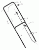 Murray 22526x194A - B&S/ 22" Walk-Behind Mower (2000) (Walmart) Ersatzteile Handle Assembly
