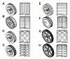 Murray 22535x192A - B&S/ 22" Walk-Behind Mower (1997) (Walmart) Ersatzteile Wheels And Tires