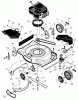 Murray 226110x24C - B&S/ 22" Walk-Behind Mower (2005) (Meijer) Ersatzteile Mower Housing Assembly