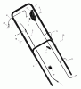 Murray 22617x92B - B&S/ 22" Walk-Behind Mower (2001) (Walmart) Ersatzteile Handle Assembly