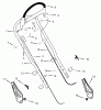 Murray 22636x31B - Scotts 22" Walk-Behind Mower (1999) (Home Depot) Ersatzteile Handle Assembly