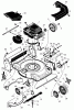 Murray 22636x31B - Scotts 22" Walk-Behind Mower (1999) (Home Depot) Ersatzteile Mower Housing Assembly
