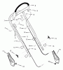 Murray 22636x8A - Scotts 22" Walk-Behind Mower (1998) (Home Depot) Ersatzteile Handle Assembly